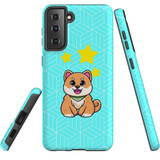 Samsung Galaxy S21 FE Slim Protective Case - Multicolour | iCoverLover