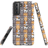 Samsung Galaxy S21+ Plus Back Cover Case - Multicolour | iCoverLover