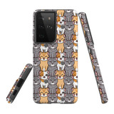 Samsung Galaxy S21 Ultra Back Cover Case - Multicolour | iCoverLover