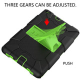 Rugged Armor Case for Samsung Galaxy Tab A 8.0in (2019) - Black/Green | iCoverLover