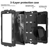 Rugged Armor Case for Samsung Galaxy Tab A 8.0in (2019) - Black | iCoverLover