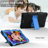 Armor Case for Samsung Galaxy Tab A 8.0in (2019) - Black/Blue | iCoverLover