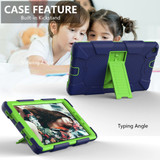 Samsung Galaxy Tab A 8.0 (2019) Rugged Armor Case - Dark Blue | iCoverLover