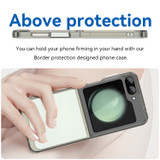 Samsung Galaxy Z Flip6 Slim Clear Grey Case | iCoverLover