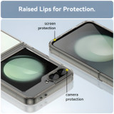 Samsung Galaxy Z Flip6 Slim Clear Grey Case | iCoverLover