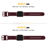 Wine Red Strap for Apple Watch Series 8 45-mm | iCoverLover