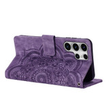 Purple Wallet Case for Samsung Galaxy S25 Ultra | iCoverLover