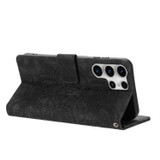 Samsung Galaxy S25 Ultra Wallet Case - Black | iCoverLover