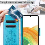 Samsung Galaxy A56 5G Wallet Case - Blue | iCoverLover