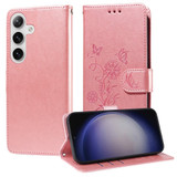 Samsung Galaxy S25+ Plus Wallet Case - Rose Gold | iCoverLover