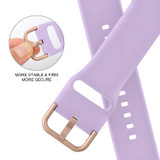 Lavender Silicone Strap for Apple Watch SE 40-mm | iCoverLover