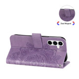 Samsung Galaxy A35 5G Wallet Case - Light Purple | iCoverLover