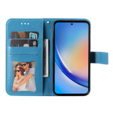 Samsung Galaxy A35 5G Wallet Case - Blue | iCoverLover
