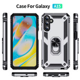 Armor Case for Samsung Galaxy A15 5G & 4G - Silver | iCoverLover