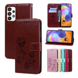 Samsung Galaxy A73 5G Wallet Case - Brown | iCoverLover