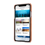 Fierre Shann Brown Back Case for iPhone 11 Pro | iCoverLover