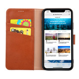 Faddist Wallet Case for iPhone 11 Pro Max - Brown | iCoverLover