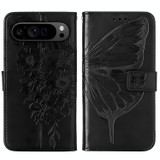 Google Pixel 9 Pro Wallet Case - Black | iCoverLover