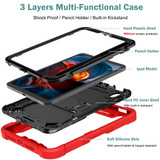 Armor Case for iPad mini 7 (2024) - Red Black | iCoverLover