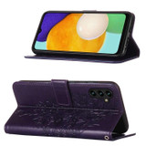 Samsung Galaxy A34 5G Wallet Case - Dark Purple | iCoverLover