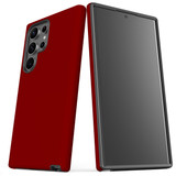 Armor Case for Samsung Galaxy S23 Ultra - Red | iCoverLover