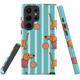 Samsung Galaxy S23 Ultra Patterned Back Cover Case | iCoverLover