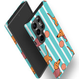 Samsung Galaxy S23 Ultra Patterned Back Cover Case | iCoverLover