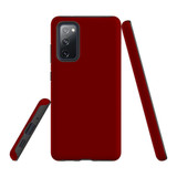 Armor Case for Samsung Galaxy S20 FE - Maroon Red | iCoverLover