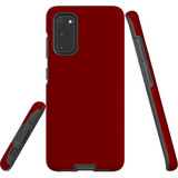 Armor Case for Samsung Galaxy S20 - Maroon Red | iCoverLover