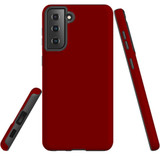 Armor Case for Samsung Galaxy S22+ Plus - Maroon Red | iCoverLover