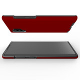 Armor Case for Samsung Galaxy Note 10+ Plus - Maroon Red | iCoverLover