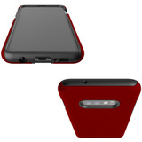 Armor Case for Samsung Galaxy S10e - Maroon Red | iCoverLover