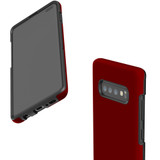 Armor Case for Samsung Galaxy S10+ Plus - Maroon Red | iCoverLover