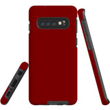 Armor Case for Samsung Galaxy S10 in Maroon Red | iCoverLover