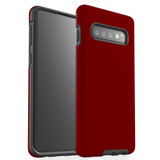 Armor Case for Samsung Galaxy S10 in Maroon Red | iCoverLover