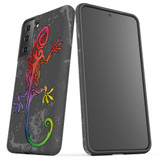 Samsung Galaxy S21 FE Slim Protective Case - Multicolour | iCoverLover
