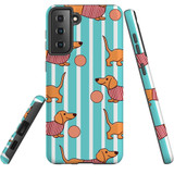 Samsung Galaxy S21 Back Cover Case - Multicolour | iCoverLover