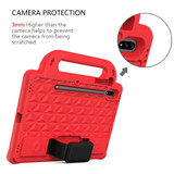 Red Rugged Armor Case for Samsung Galaxy Tab S7 (2020) | iCoverLover
