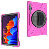 Samsung Galaxy Tab S7+ Plus Armor Case - Rose Red | iCoverLover