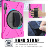 Samsung Galaxy Tab S7+ Plus Armor Case - Rose Red | iCoverLover