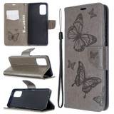 Samsung Galaxy S20+ Plus Wallet Case - Grey | iCoverLover