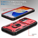 Samsung Galaxy A17 Armor Case - Red Black | iCoverLover