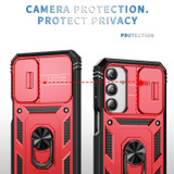 Samsung Galaxy A17 Armor Case - Red Black | iCoverLover