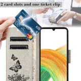 Samsung Galaxy A36 5G Wallet Case - Grey | iCoverLover