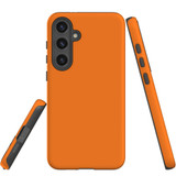 Armor Case for Samsung Galaxy S25 - Orange | iCoverLover