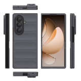 Samsung Galaxy Z Fold7 Slim Back Case - Dark Grey | iCoverLover