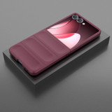 Samsung Galaxy Z Flip7 Back Case in Wine Red | iCoverLover