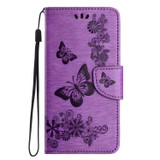 Purple Wallet Case for Samsung Galaxy A35 5G | iCoverLover