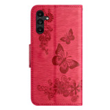 Red Wallet Case for Samsung Galaxy A35 5G | iCoverLover