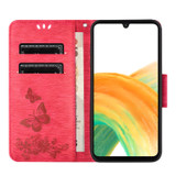 Red Wallet Case for Samsung Galaxy A35 5G | iCoverLover